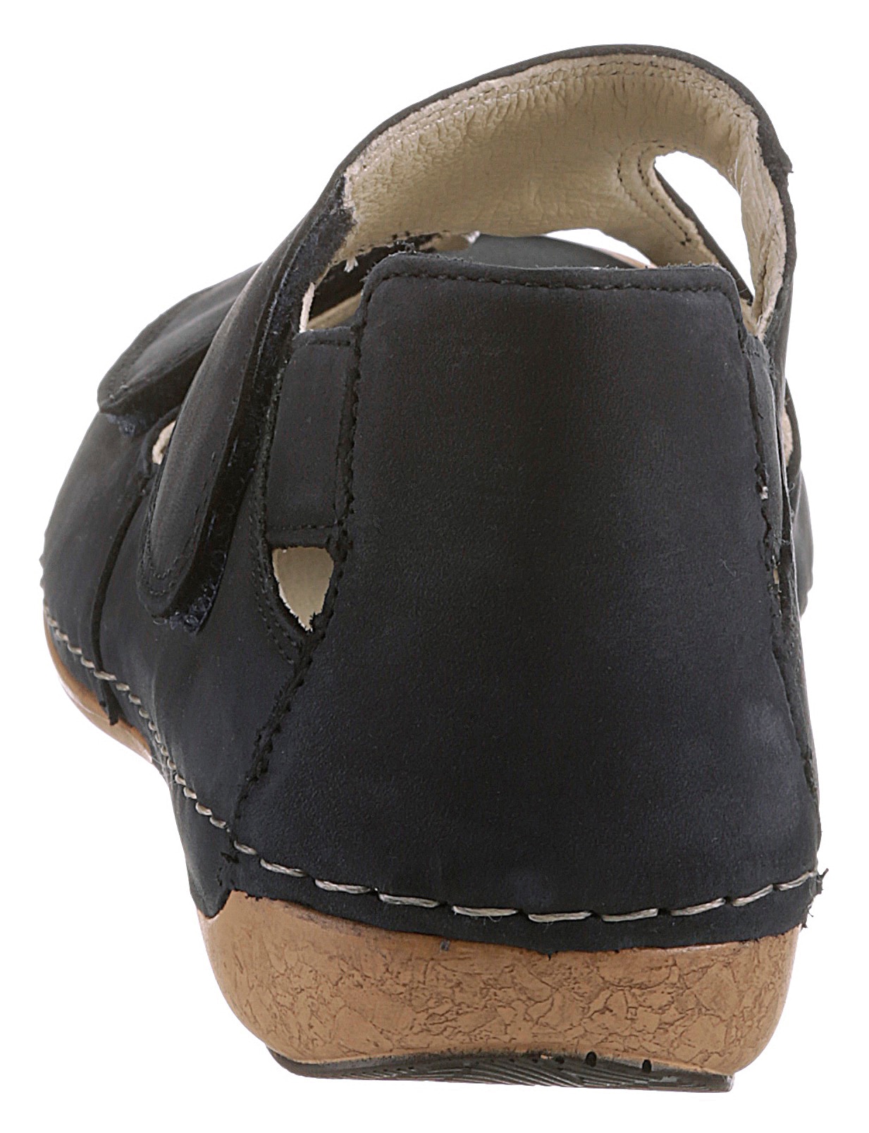 Waldläufer Riemchensandale »HELIETT«  , Sommerschuh, Sandalette, Keilabsatz, mit Rahmennaht, H-Weite