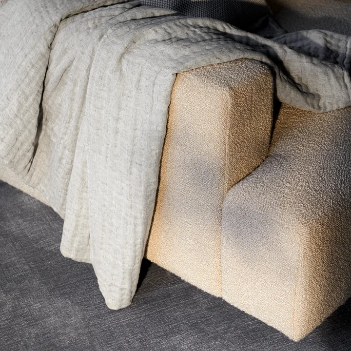 &Tradition - Develius Sofa, Konfiguration D, beige (Karakorum 003)