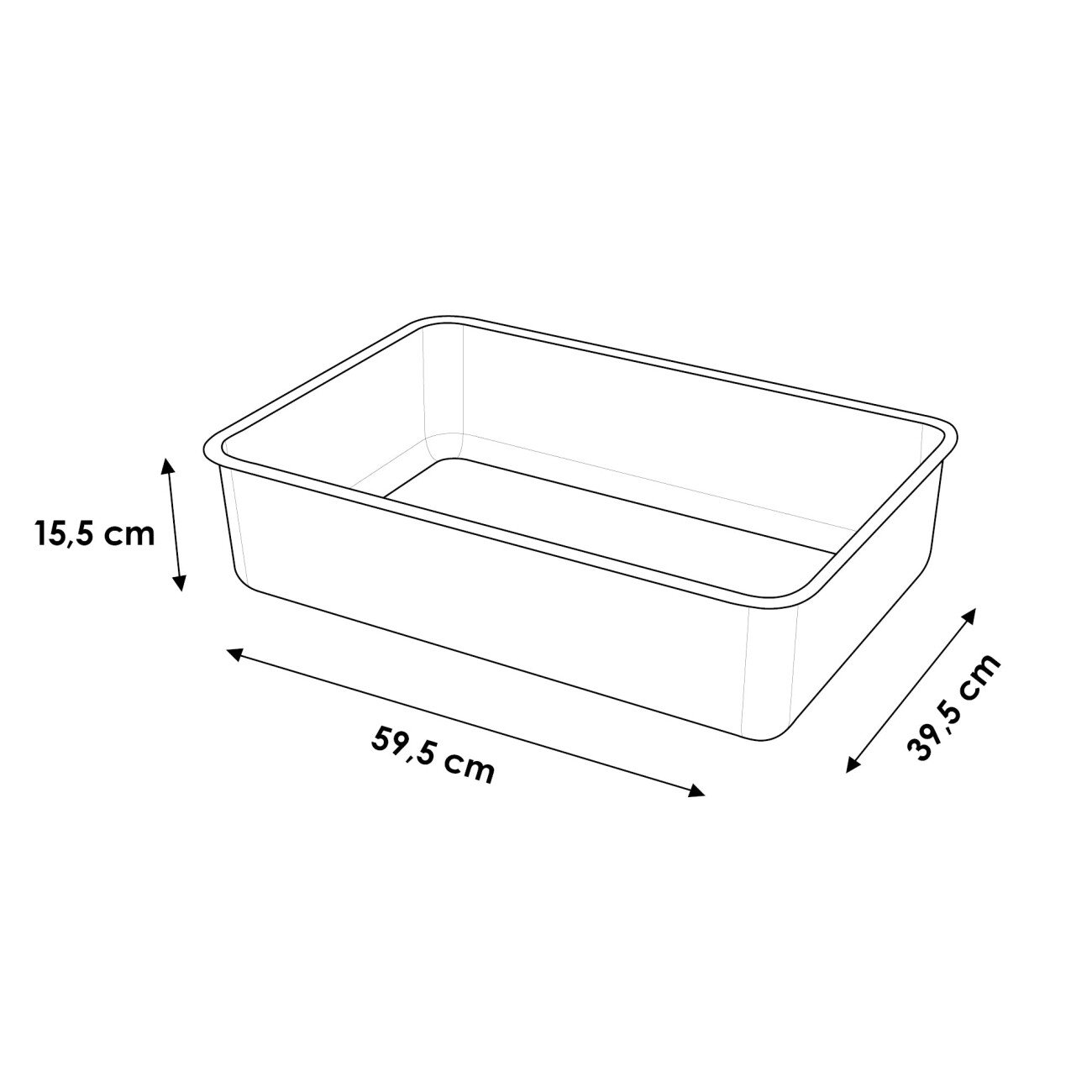 LucyBalu STEELOO Katzentoilette silber