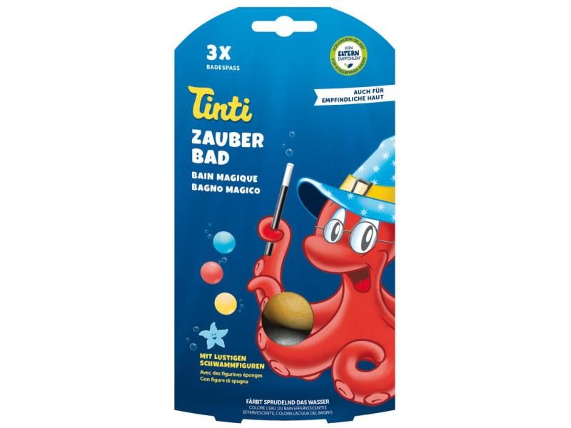Tinti Badekugel Zauberbad 3 Stück Badespass, Zauberbad, 3 Kugeln