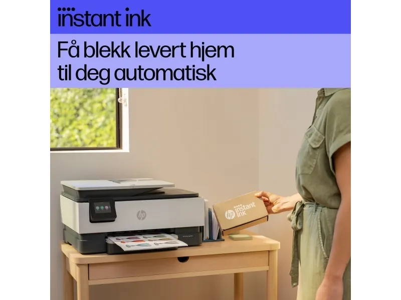 HP Officejet Pro 8125e All-in-One - Multifunktionsprinter - farve - blækprinter - Legal (216 x 356 mm) (original) - A4/Legal (medie) - op til 12 spm (kopiering) - op til 20 spm (udskriver) - 225 ark - USB 2.0, Wi-Fi(ac), LAN - mørk surf blå