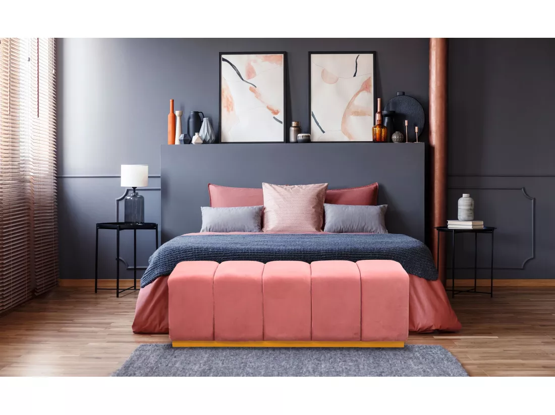 Banquette Design Velours 
