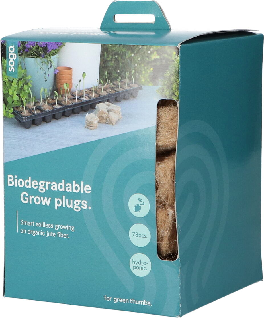 Sogo Garden biologische zaai en stek plugs 78st