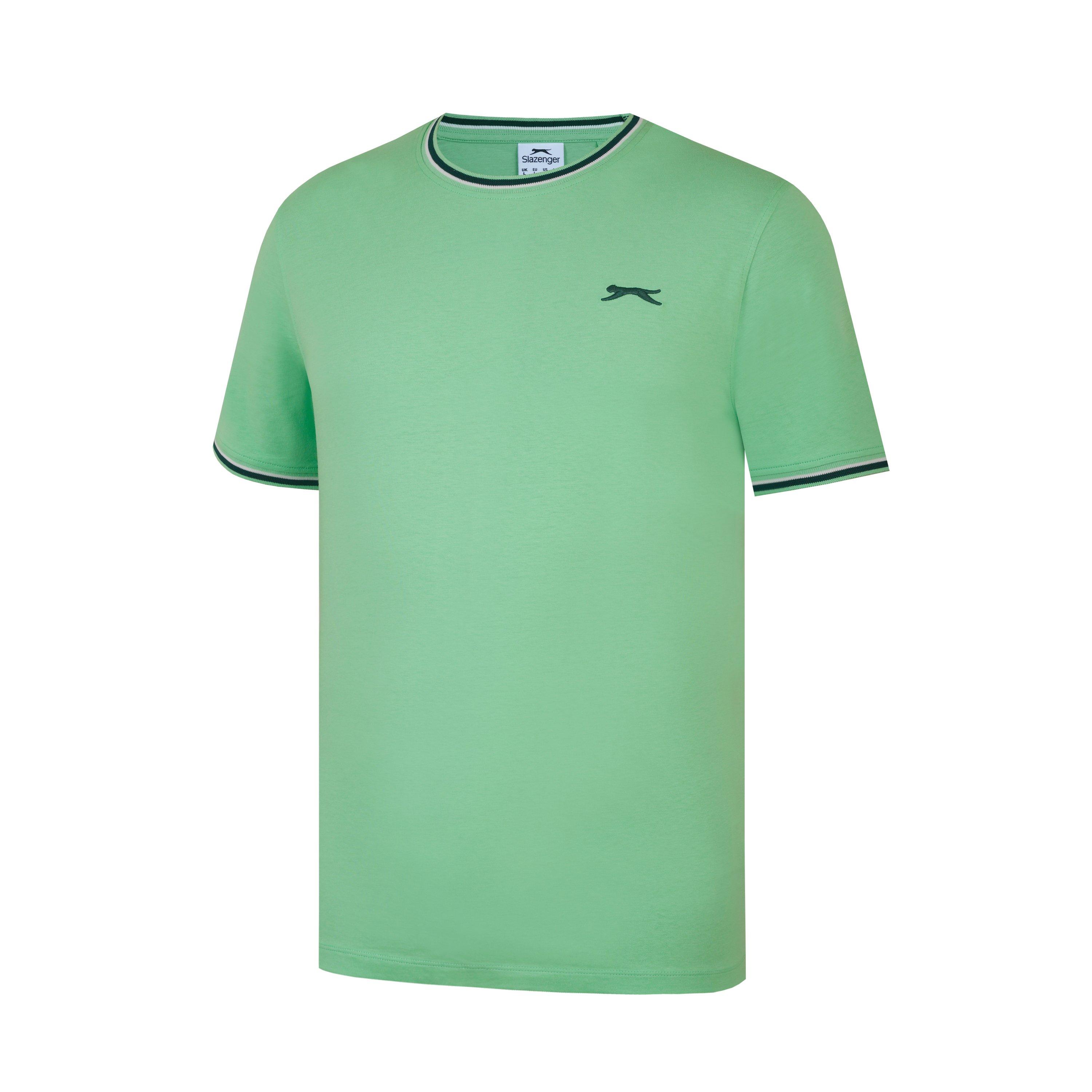Slazenger Tipped T Shirt Mens