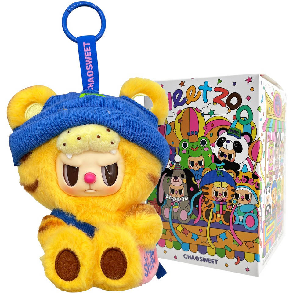 Kimmon Rebel Bear Animal Series knuffel blind box