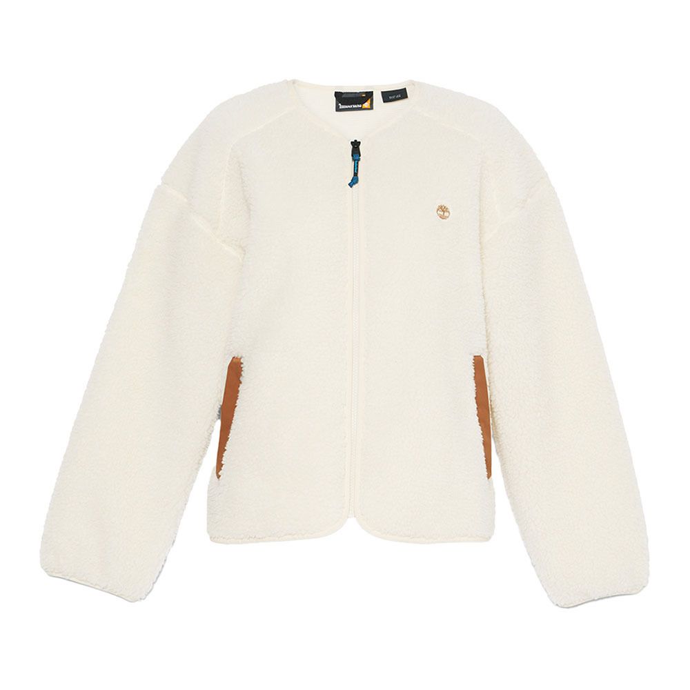 Timberland SHERPA FLEECE BOMBER - Polaire Femme smoke