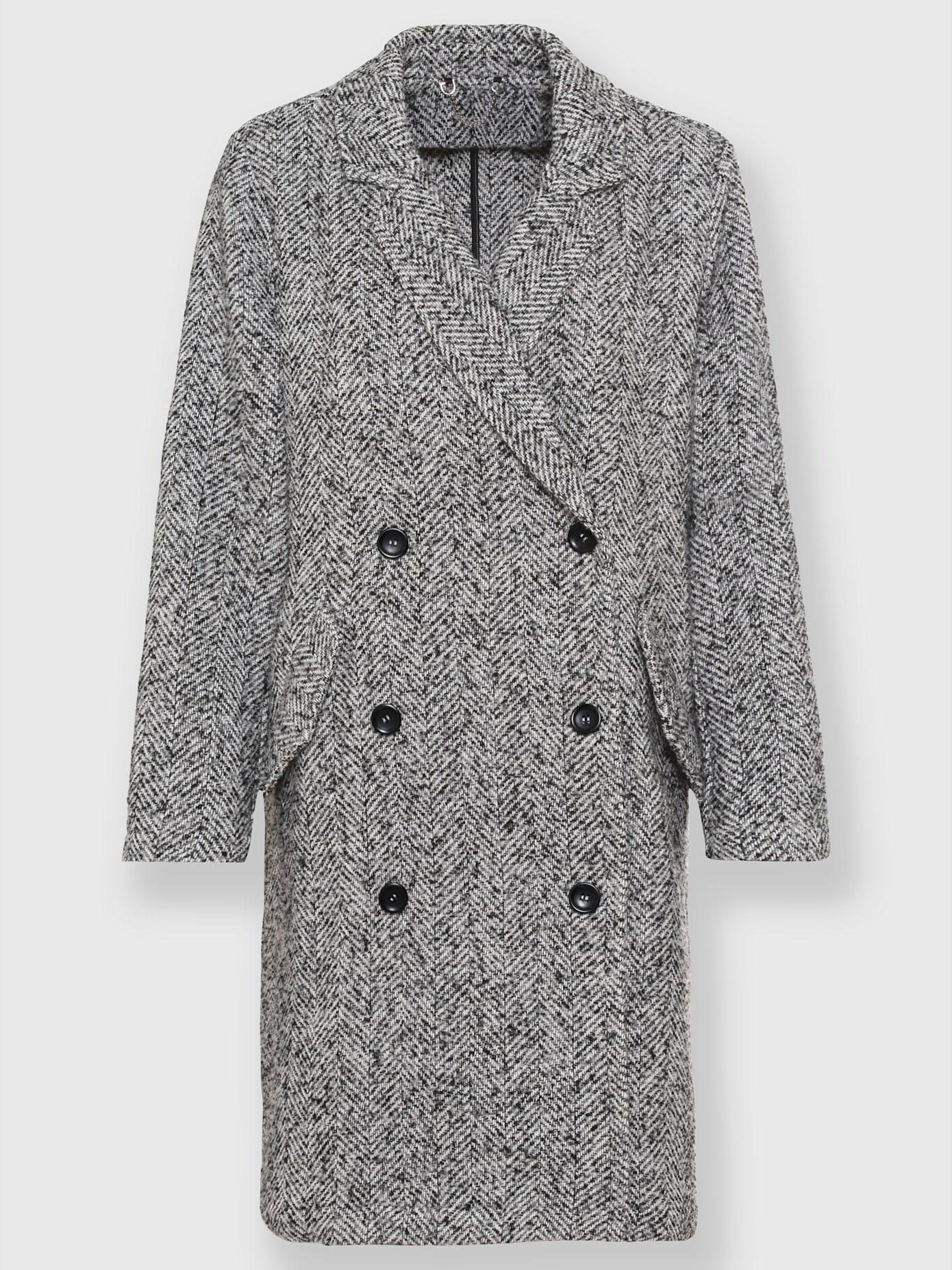 Manteau aspect 2 en 1 avec empiècement gilet