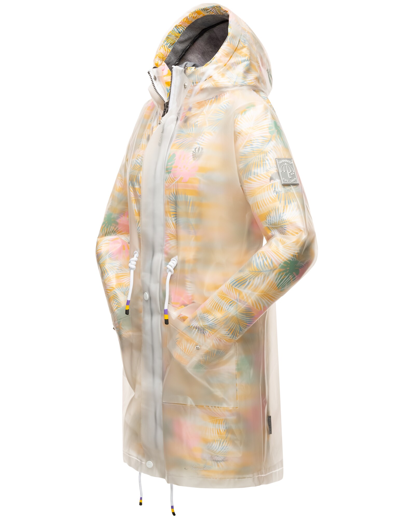 NAVAHOO Damen Funktions Regen Mantel 3 in 1 Outdoor Jacke Übergangsjacke Parella