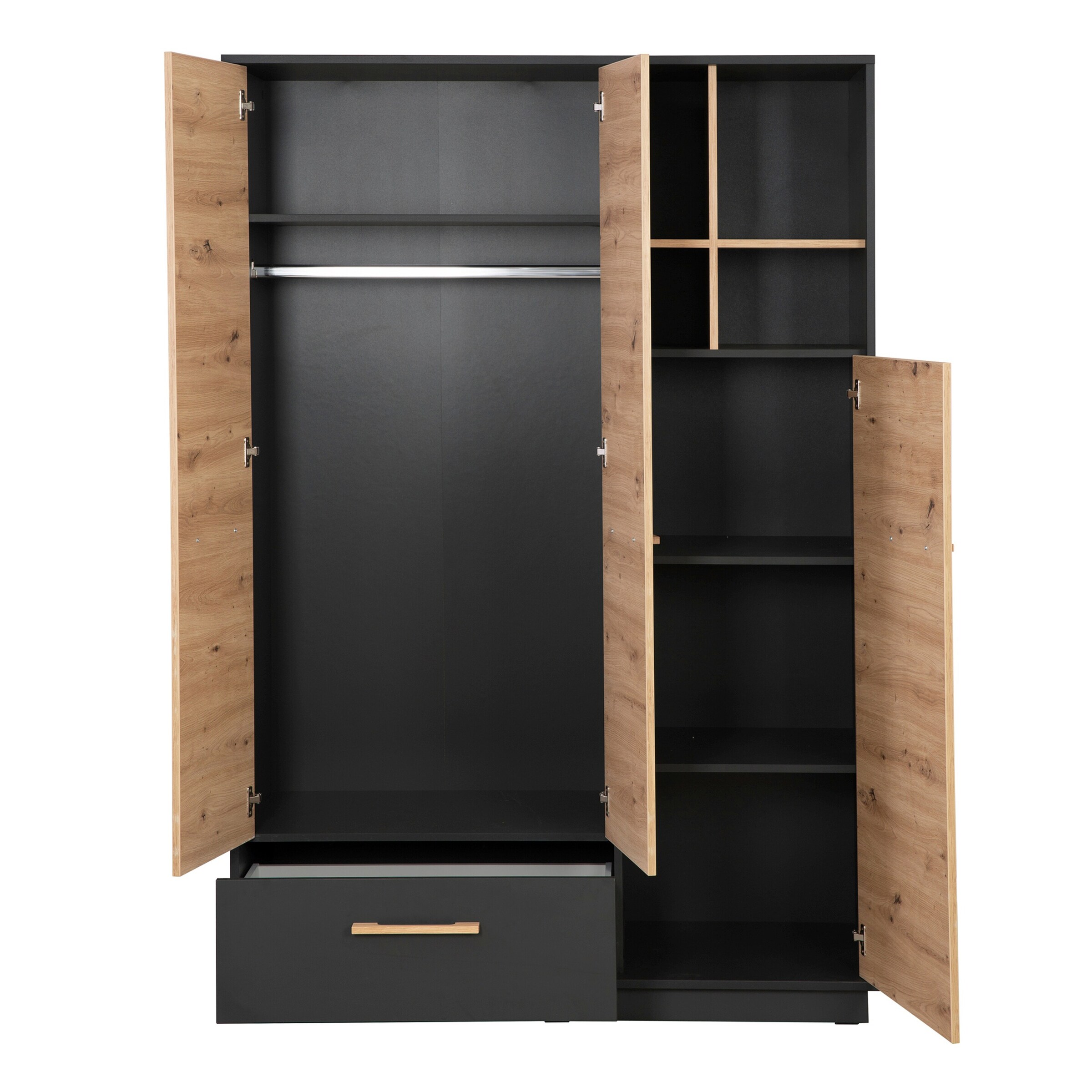 roba Kleiderschrank 3-türig Lenn