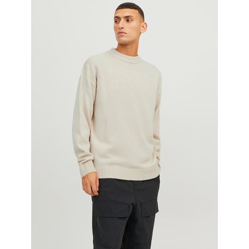 Jack&Jones Jack Striktrøje, Moonbeam, XL