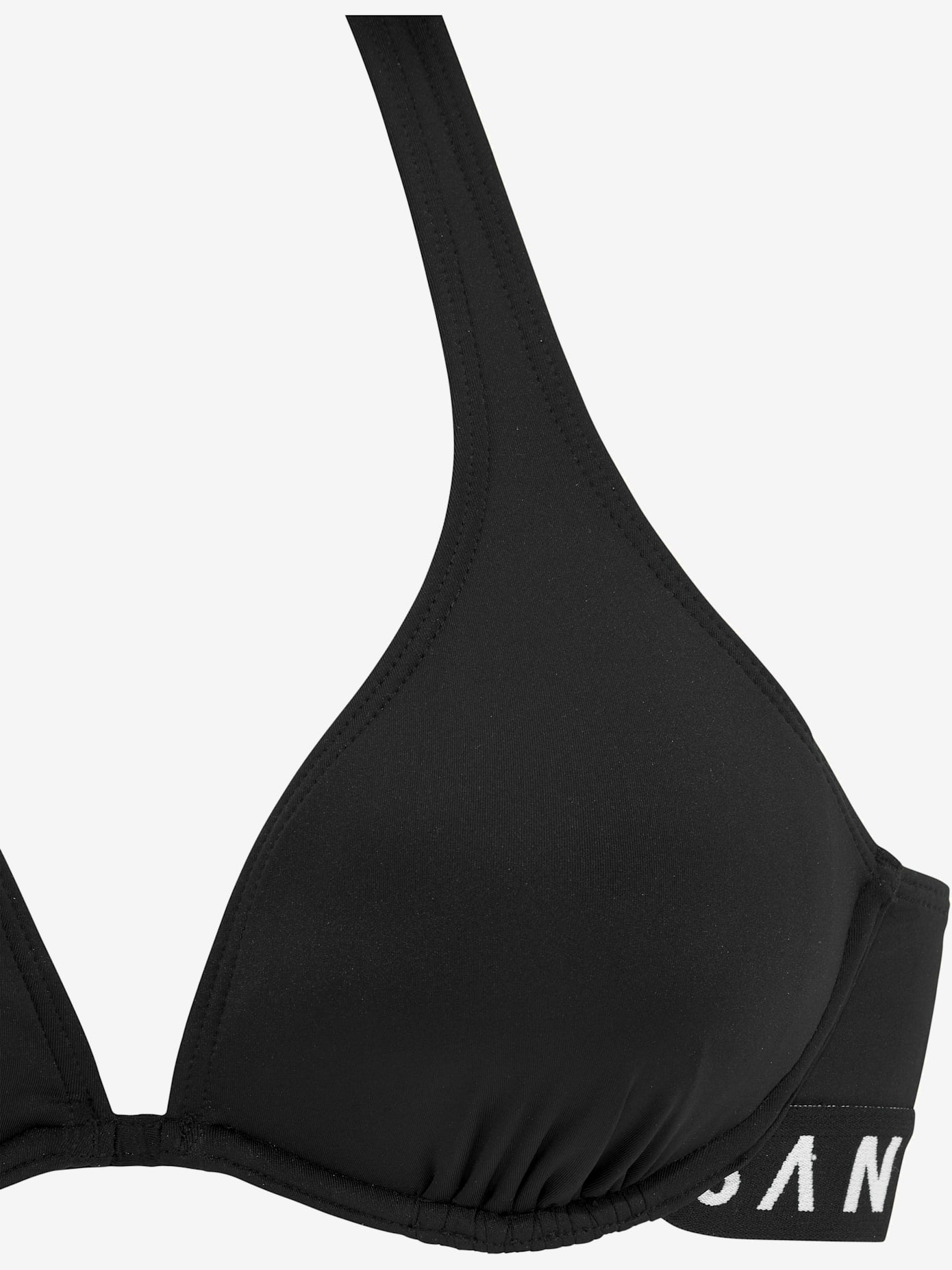 Maillot de bain à armatures ruban élastique avec marque inscrite