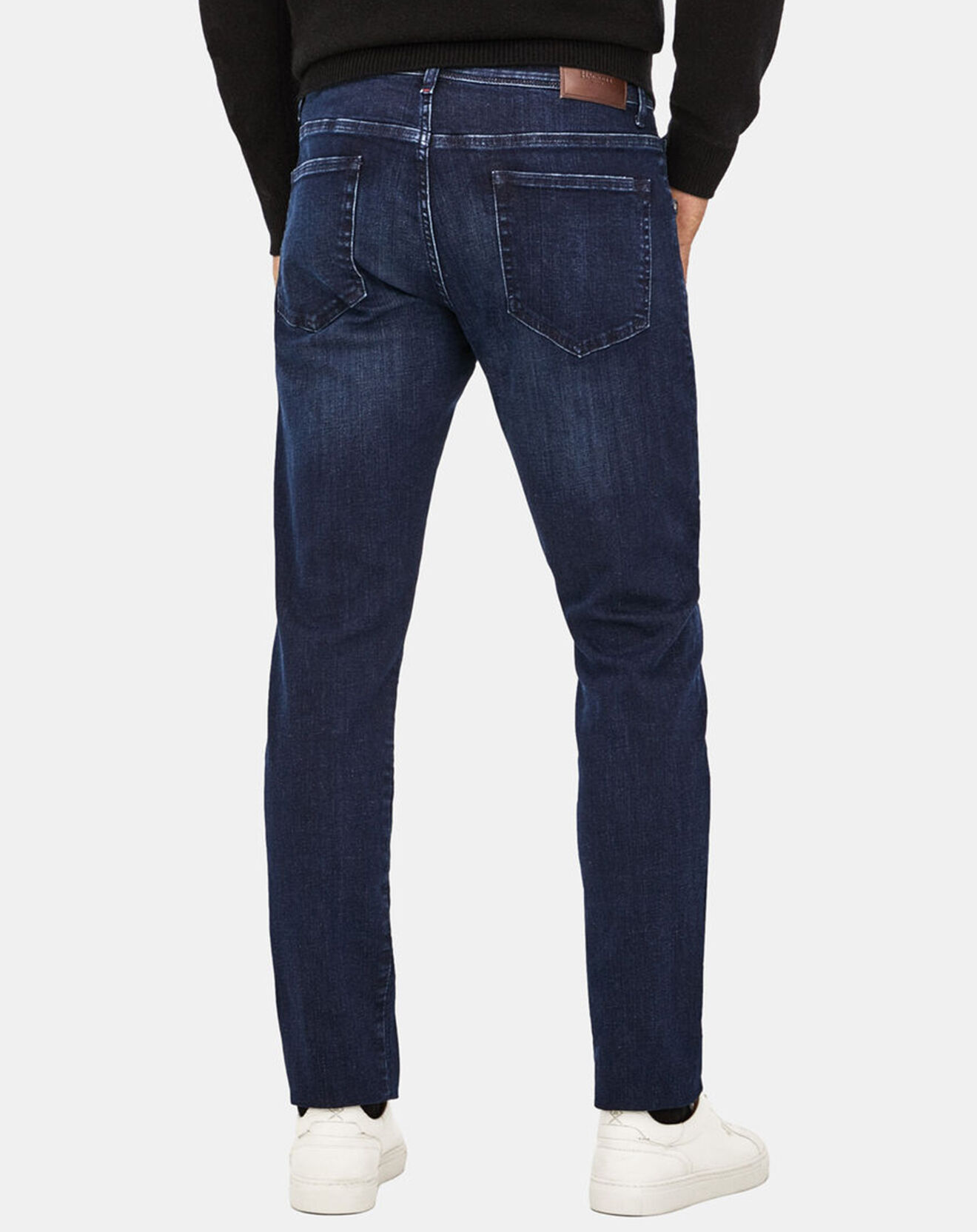 Hackett London Jean Slim Fit Power Flex bleu moyen