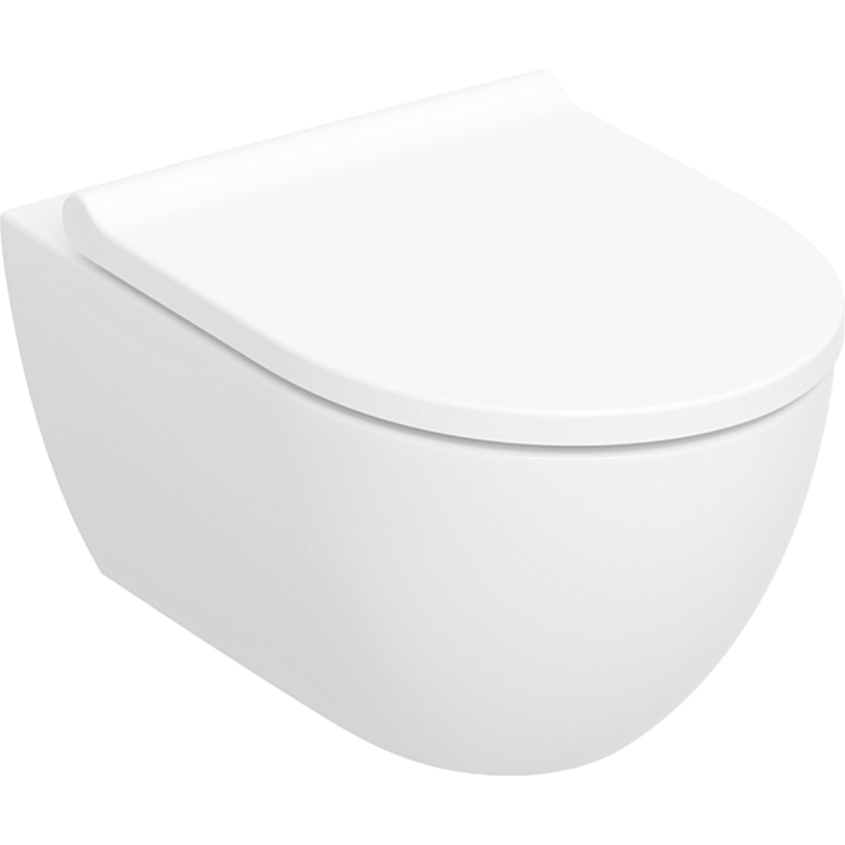 Geberit Acanto wandcloset diepspoel Rimfree met softclose zitting en Quick-Release wit