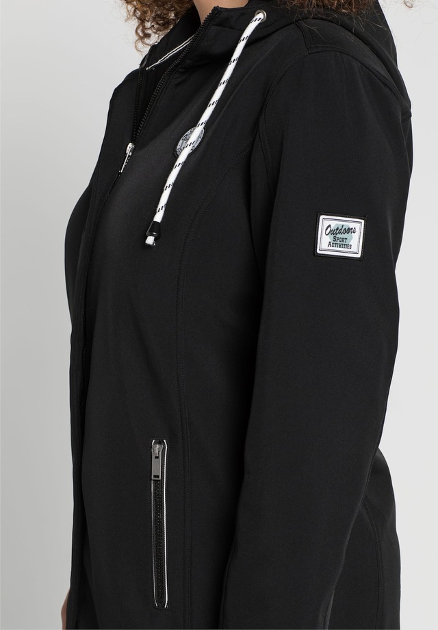 Sheego Softshelljacke mitKapuze