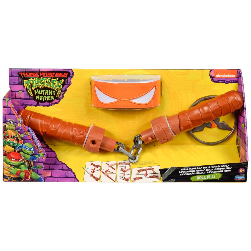 Teenage Mutant Ninja Turtles Mutant Mayhem Michelangelos Nunchakus