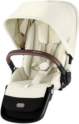 Cybex GAZELLE S Tvillingvogn, Seashell Beige/Taupe