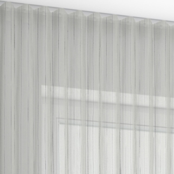 Gordijn Wide stripe 2317 ecru black st