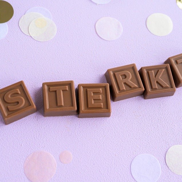 Chocolade telegram | Sterkte | 67g