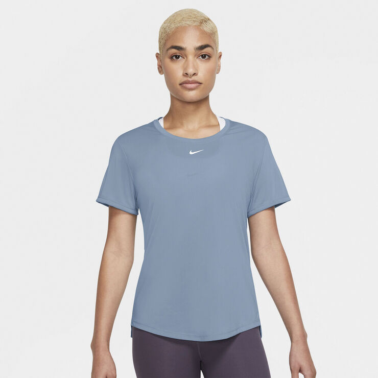 Nike Dri Fit One Traenings T Shirt Blå