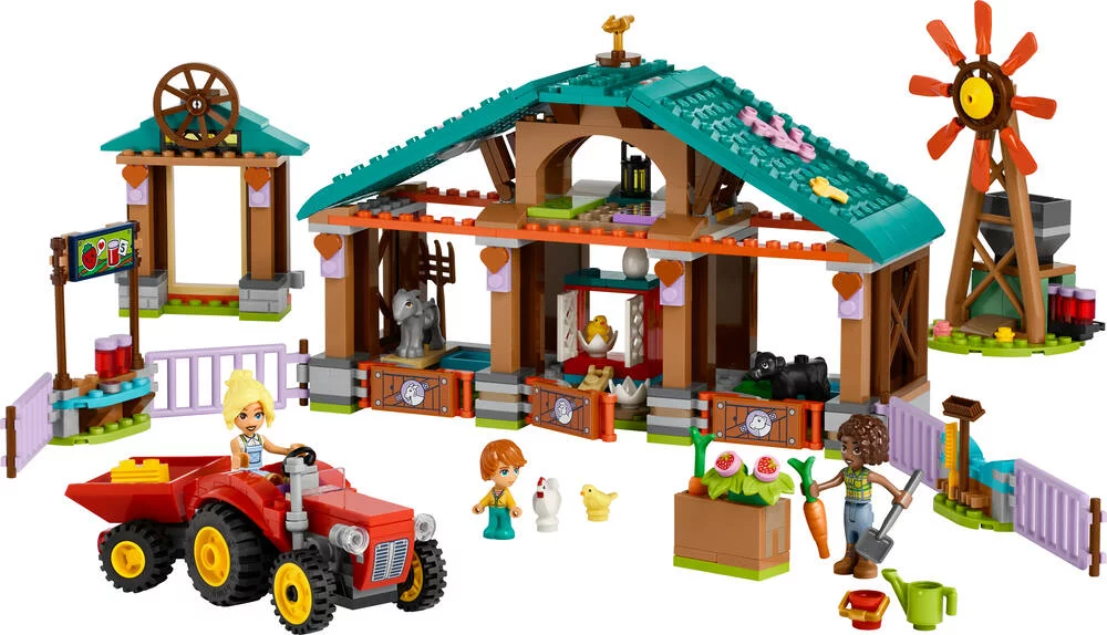 LEGO®FRIENDS 42617 - LE REFUGE DES ANIMAUX DE LA FERME