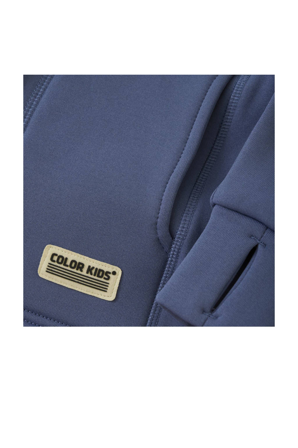 Color Kids fleece vest blauw