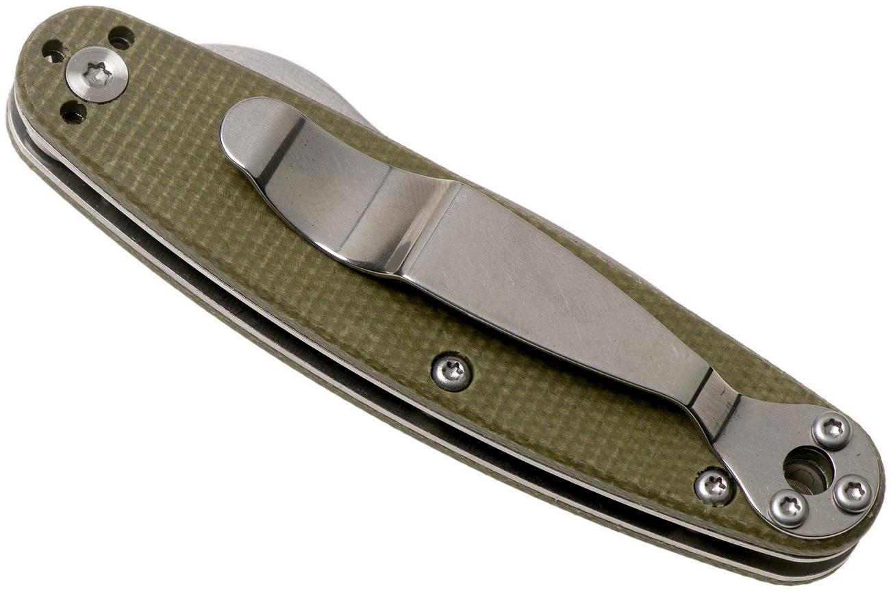 ESEE Churp EE-CH-01 D2, Green Micarta zakmes