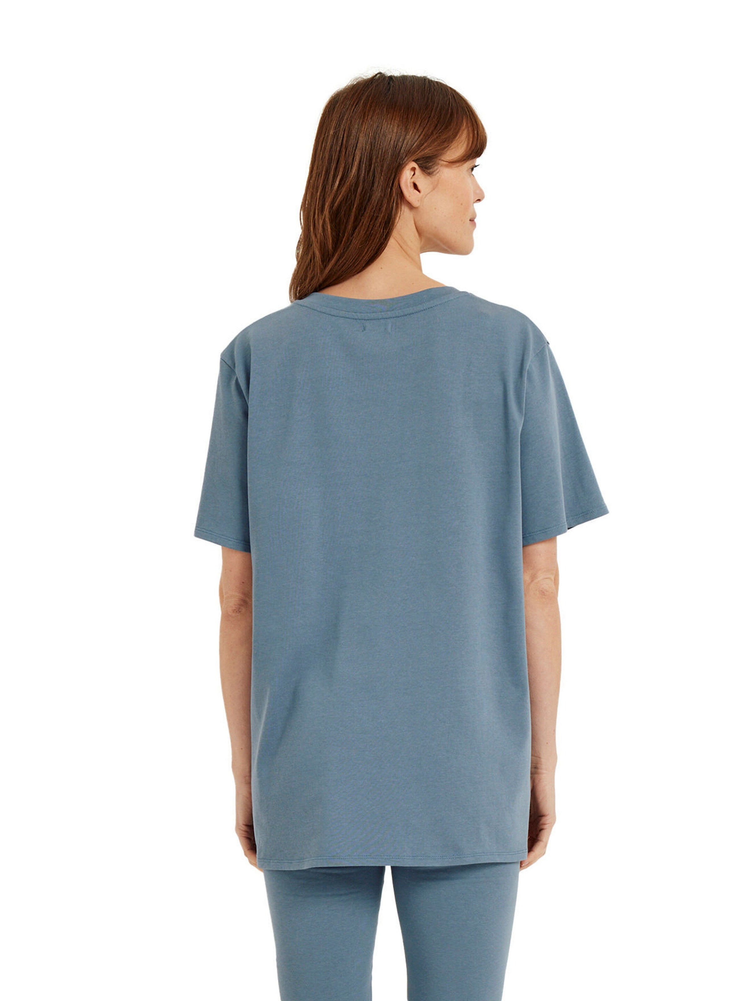 Vertbaudet 2-teiliges Homewear-Set für die Schwangerschaft schieferblau