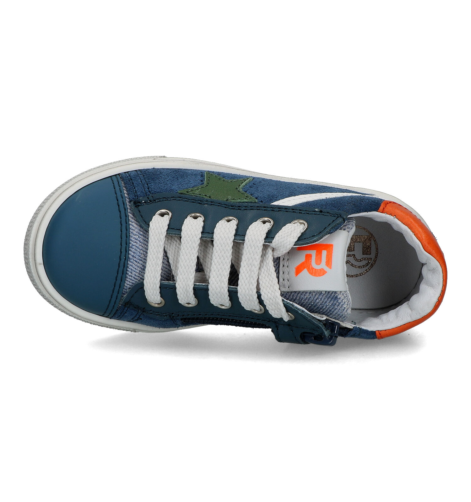 Veterschoenen blauw