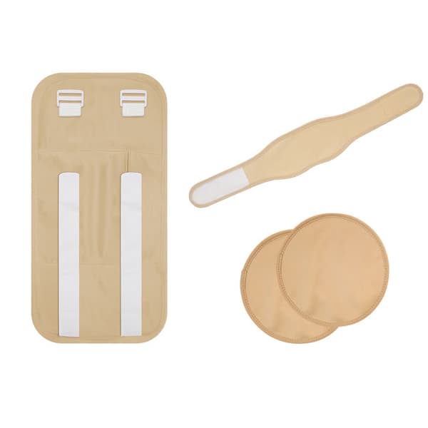 INF Justerbar Castor Oil Pack Wrap for Waist - Komfort og støtte