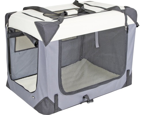 KERBL Journey transportbox 81x58x58 cm grijs
