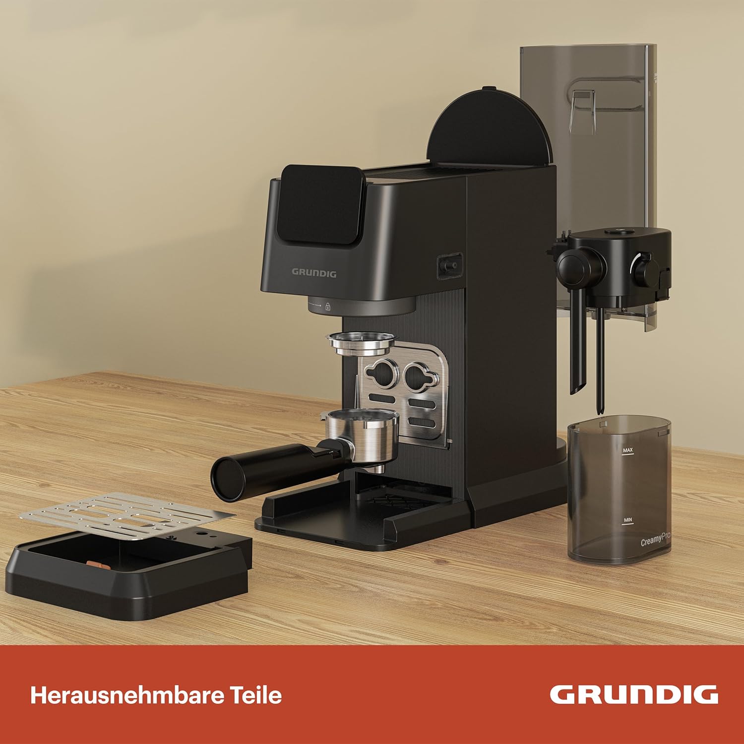 De'Longhi Dedica Style EC685.M, Machine à Expresso avec Buse à Mousse de Lait Professionnelle, Seulement 15 cm de Large, Réservoir de 1 L, Boîtier en Métal, Compatible avec les Dosettes E.S.E, Métal