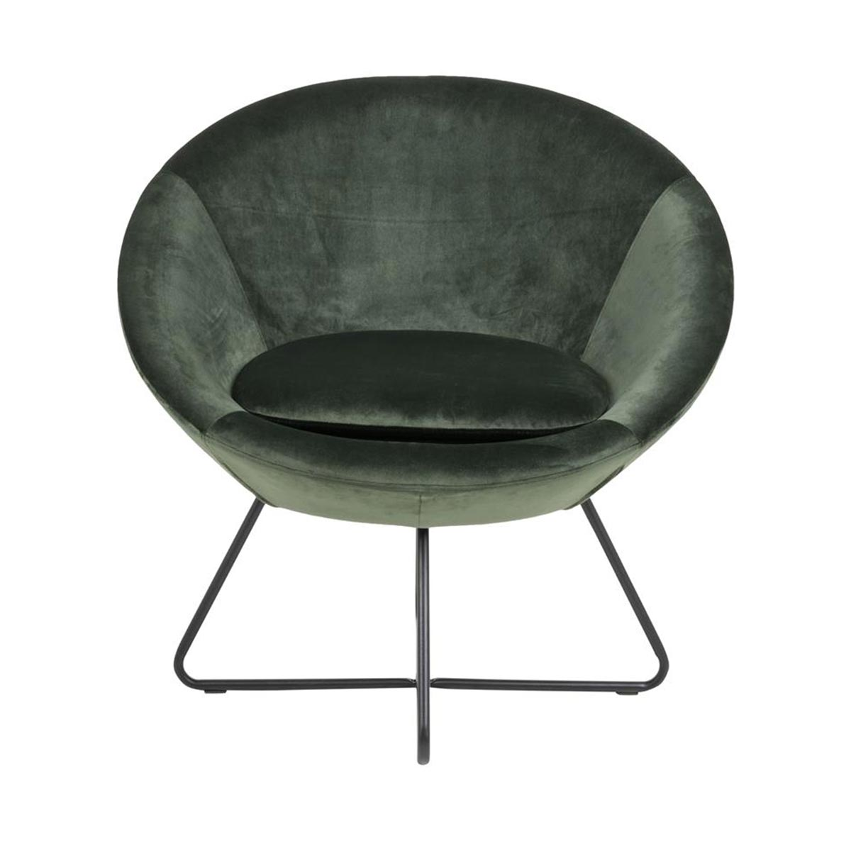 Fauteuil Merel Donkergroen