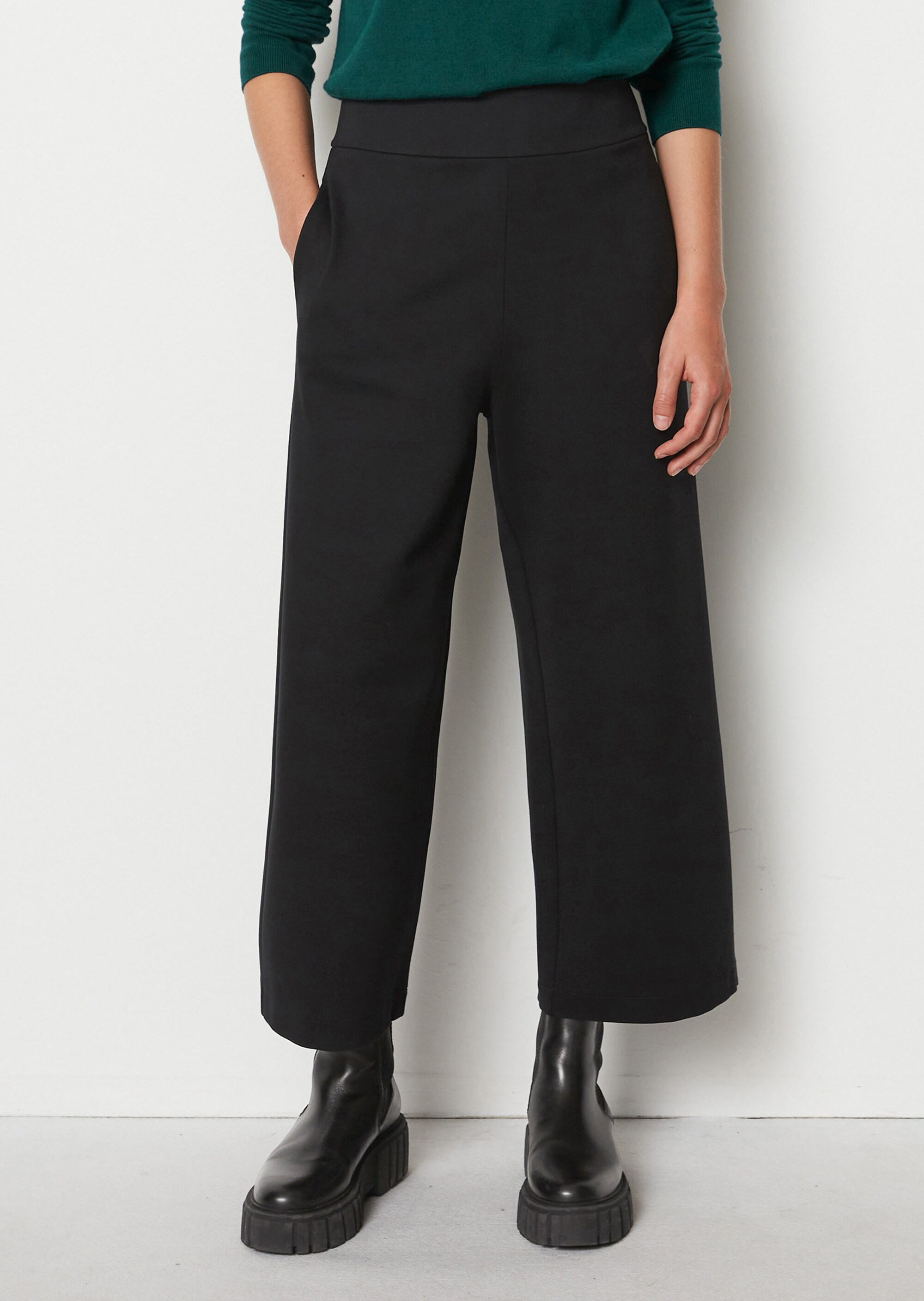 Jersey-Culotte wide aus Interlock-Qualität