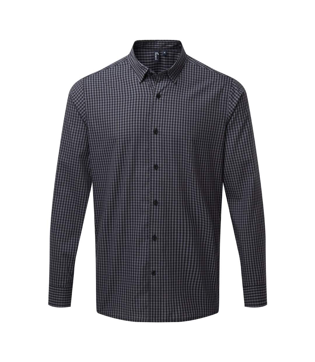 Premier - Chemise MAXTON - Homme (Noir / Gris acier) - UTPC3905