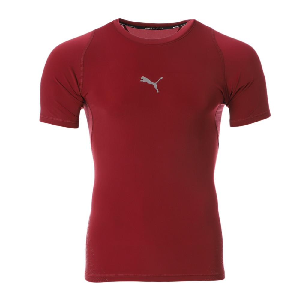 Puma T-shirt Bordeaux Homme Puma Exo-adapt