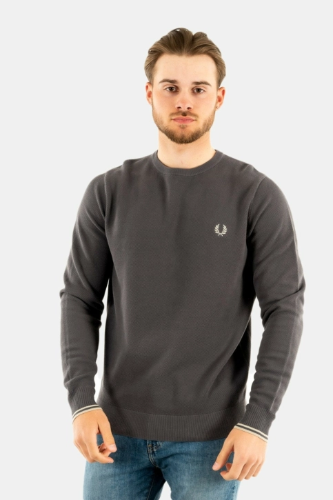 sweat fred perry k3535 gris