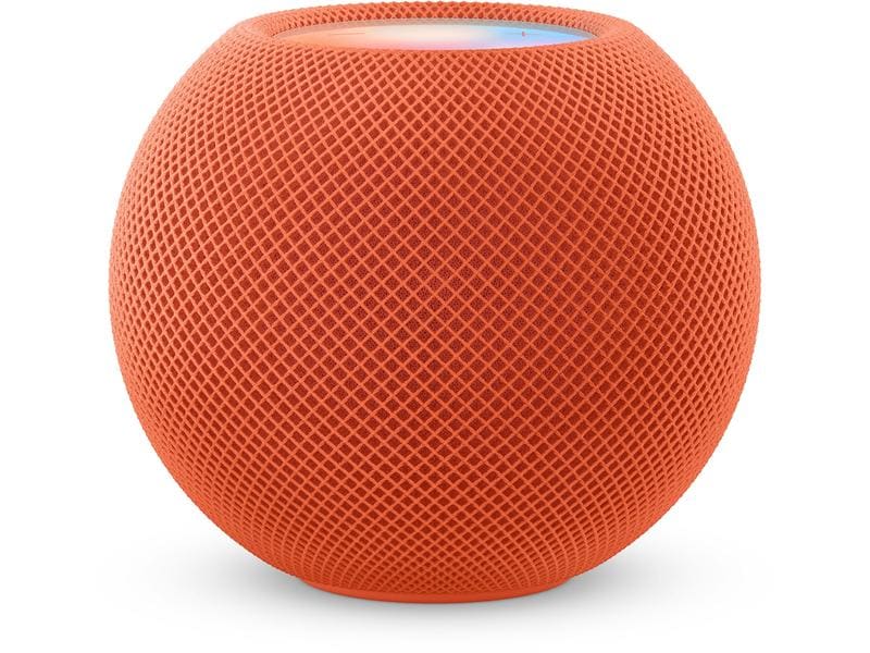 Apple HomePod mini Orange Smarter Lautsprecher im Mini-Design mit Smart Home- und Sprachsteuerung