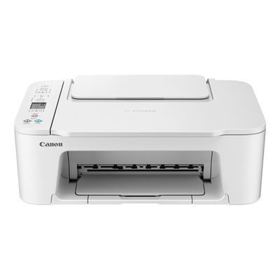 Canon PIXMA TS3751i - Imprimante multifonctions - couleur - jet d'encre - Legal (216 x 356 mm)/A4 (210 x 297 mm) (original) - A4/Legal (support) - jusqu'à 7.7 ipm (impression) - 60 feuilles - Wi-Fi(n), USB 2.0 - blanc