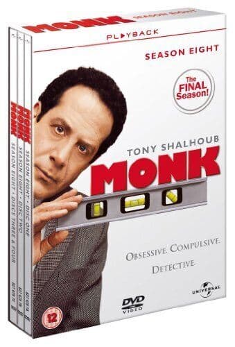 Monk - Season 8  DVD Pre-Owned Region 2