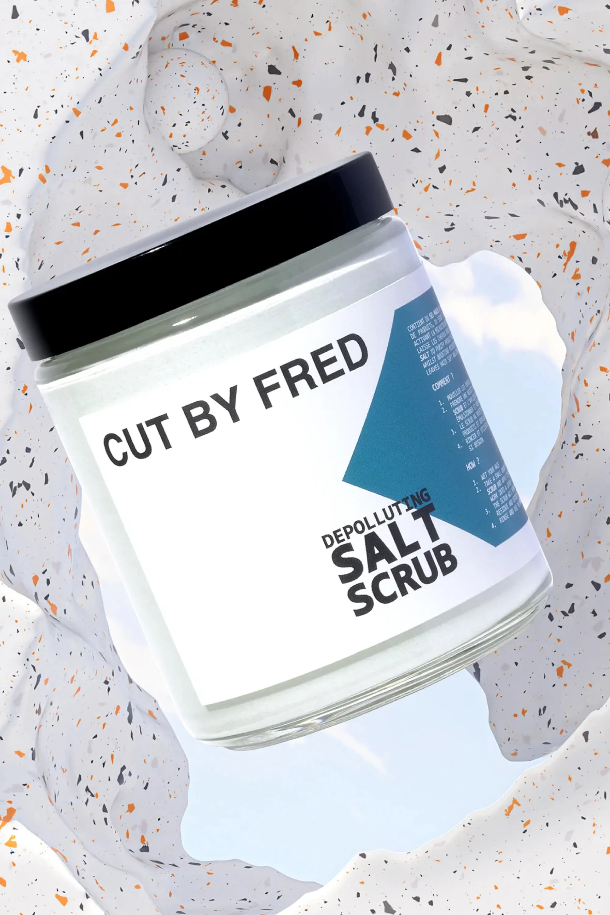 Cut by Fred Gommage lavant cheveux Depolluting Salt Scrub-300 g