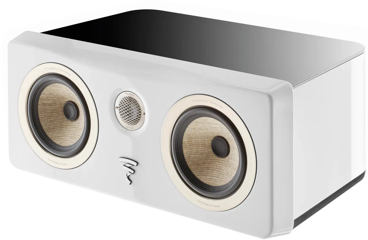 Focal Kanta Center Blanc carrare Enceintes centrales