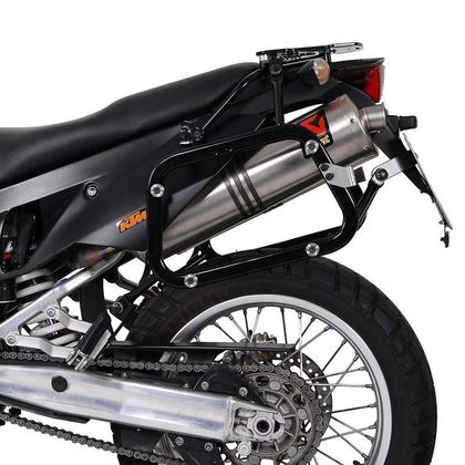 Valise SW-MOTECH KIT COMPLET TRAX ADVENTURE GRIS ANODISE 45/45 L - Gris