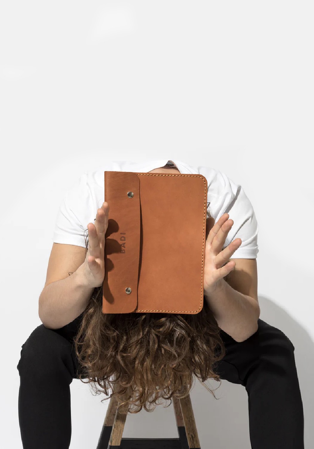 BADI Culture Portfolio Pouch Tan