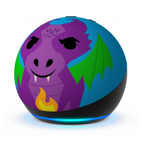 Amazon Echo Dot Kids Dragão 5ª Geração - B09L58QFKY
