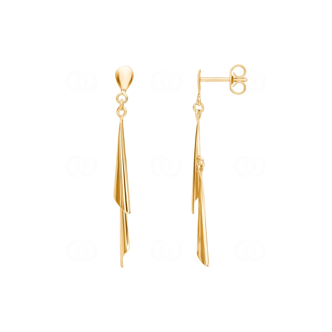 Ohrhänger 750/18 K Gelbgold