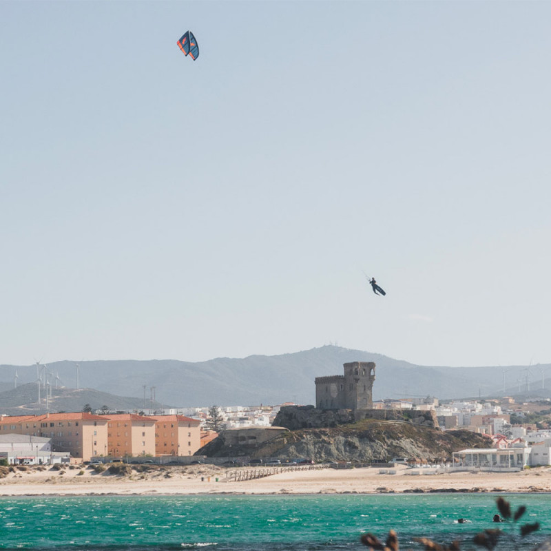 AILE DE KITESURF F-ONE TRIGGER V1 GLACIER/ABYSS