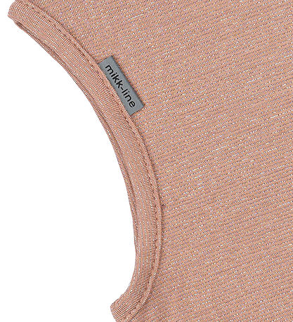 Mikk-Line Schlupfmütze - 1 Schicht - Ash Rose m. Glitzer