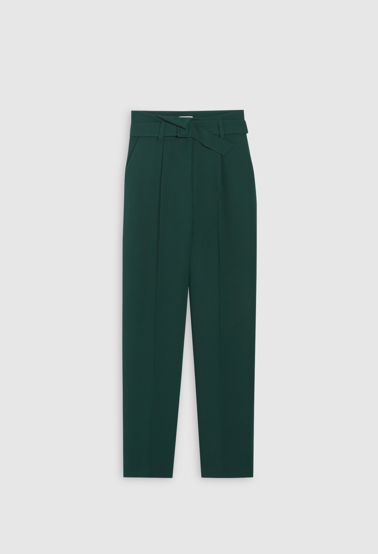 Pantalon tailleur ceinture