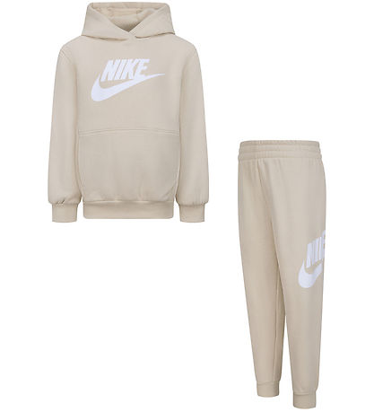Nike Sweats?t - Sanddrift m. Hvid
