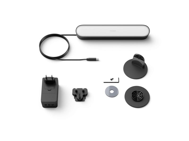 Philips Hue White & Color Ambiance Play Lightbar Basis Schw Hue Light Bar, Schwarz